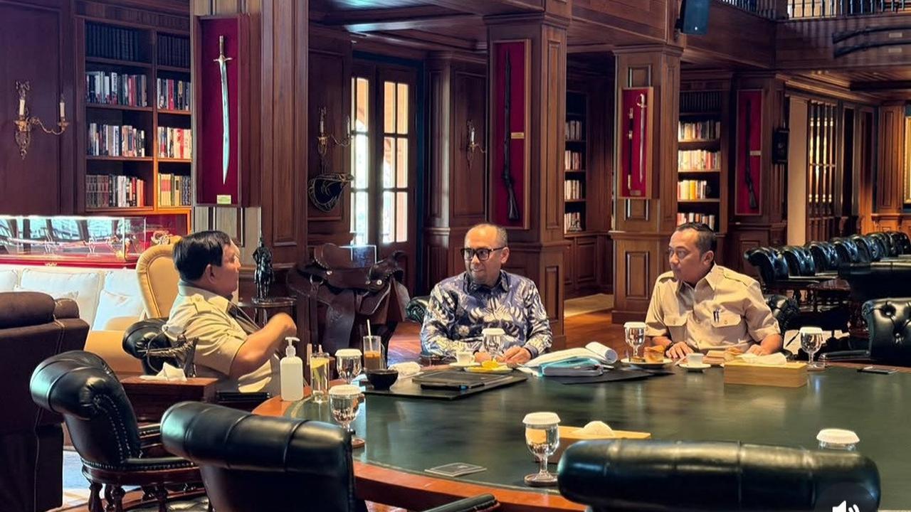 Prabowo Bahas Penguatan Pengawasan Keuangan Bersama PPATK