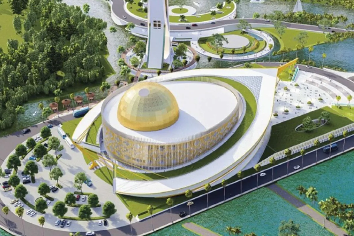 Masjid Wakaf Senilai Rp1 Triliun dari Amran Ditargetkan Mulai Digunakan pada 2027